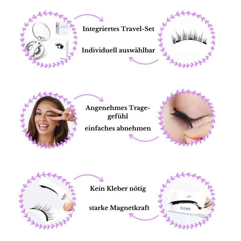 GlamLashes - magnetische Wimpern
